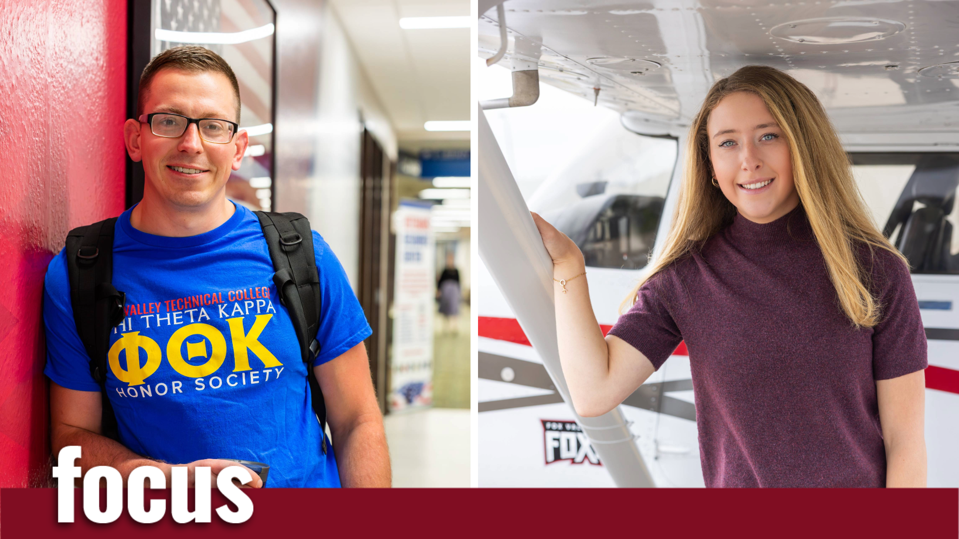 two students posing for photo