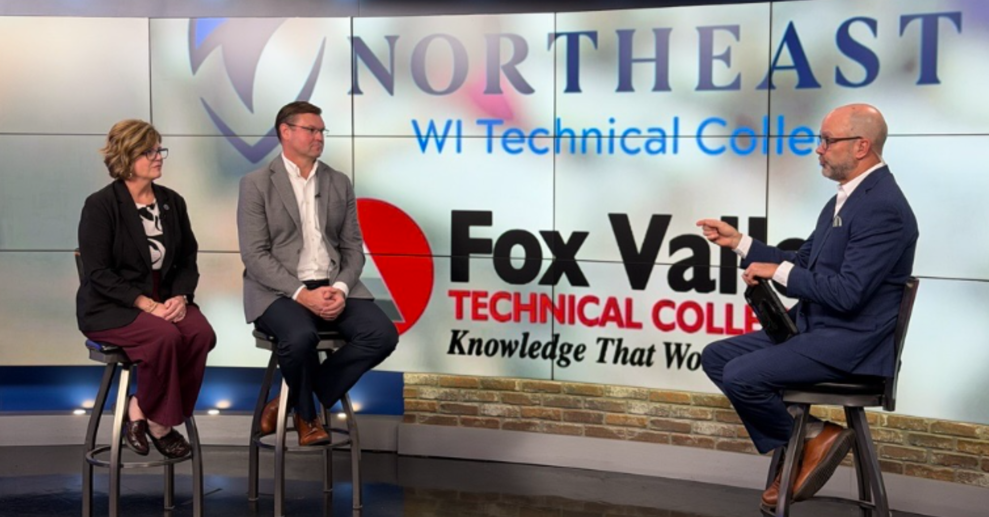 Dr. Kristen Raney and Dr. Chris Matheny are interviewed on Action 2 News